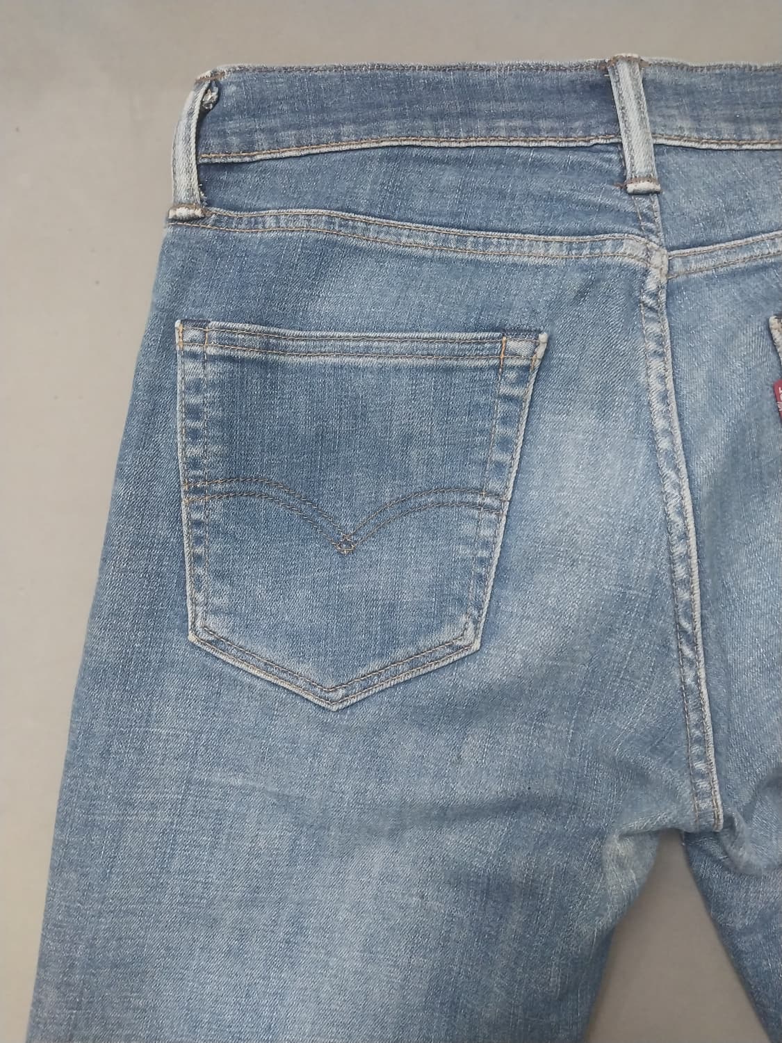 [32] 리바이스 511 중청워싱 슬림진 청바지 상품이미지8