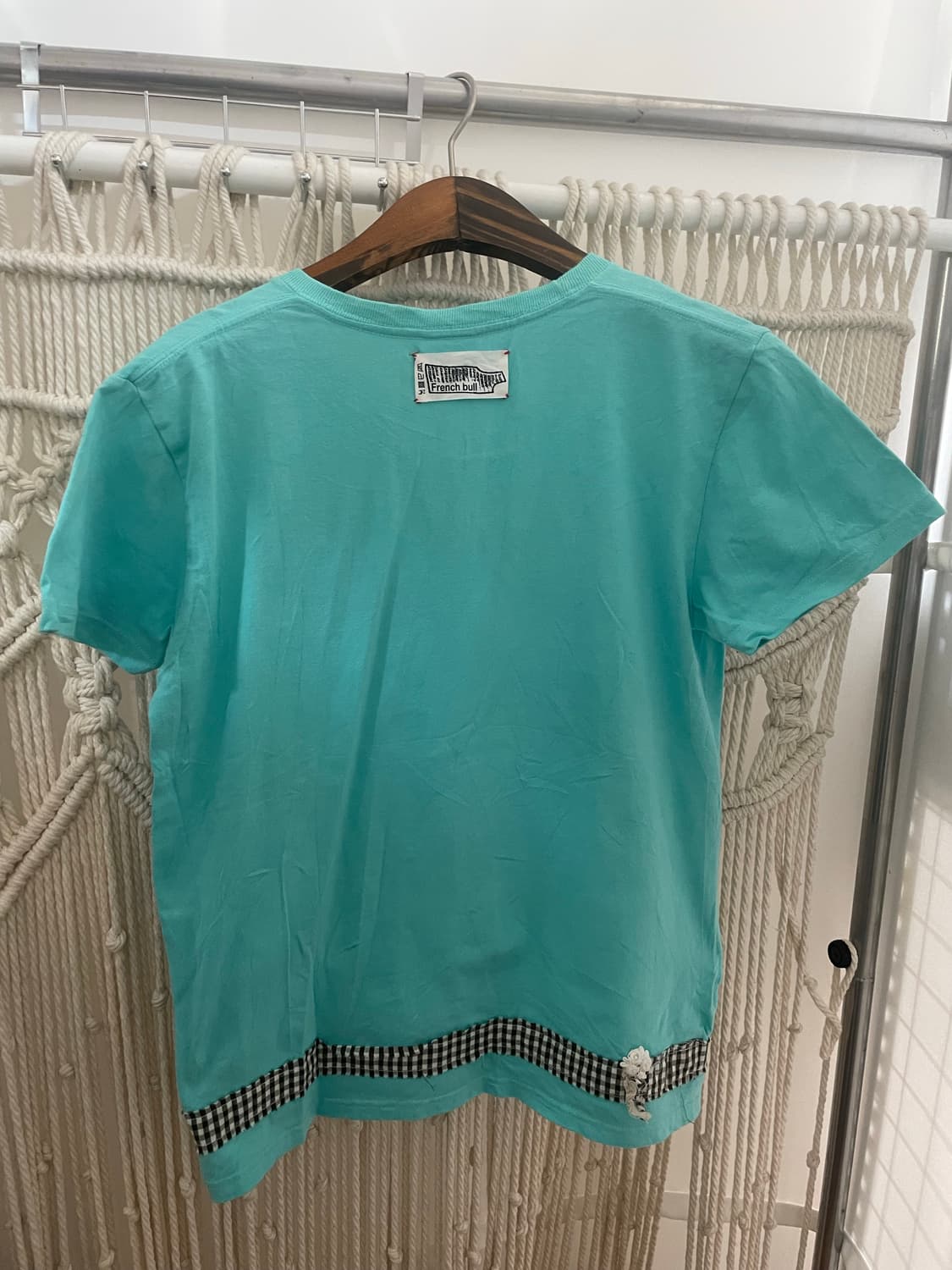 민트 포켓 도트 포인트 반팔 티셔츠 상품이미지2