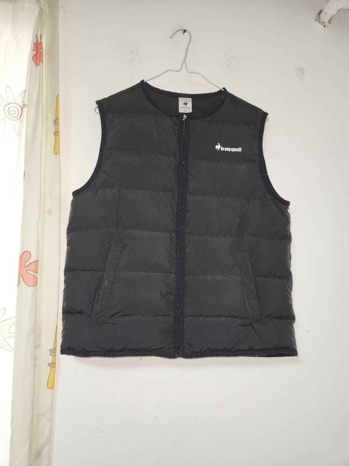 르꼬끄 오리털 검정 패딩 조끼 90 상품이미지1