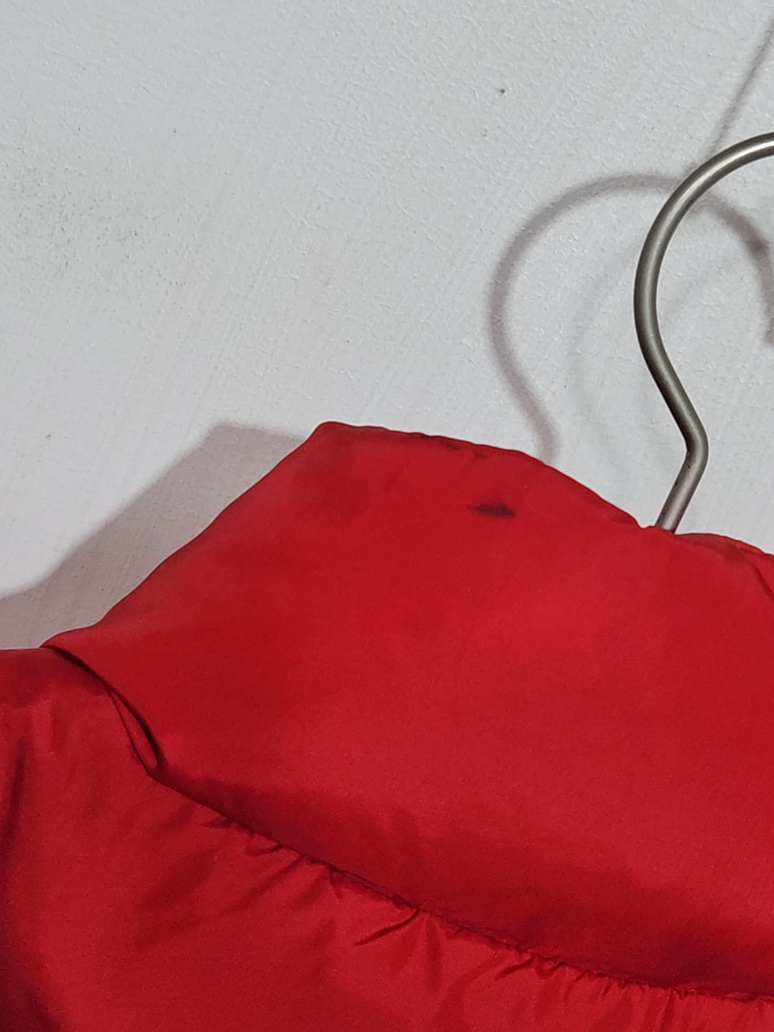 (M) 노스페이스 눕시 패딩조끼 빨강 거위털 700 구스다운 베스트  상품이미지7