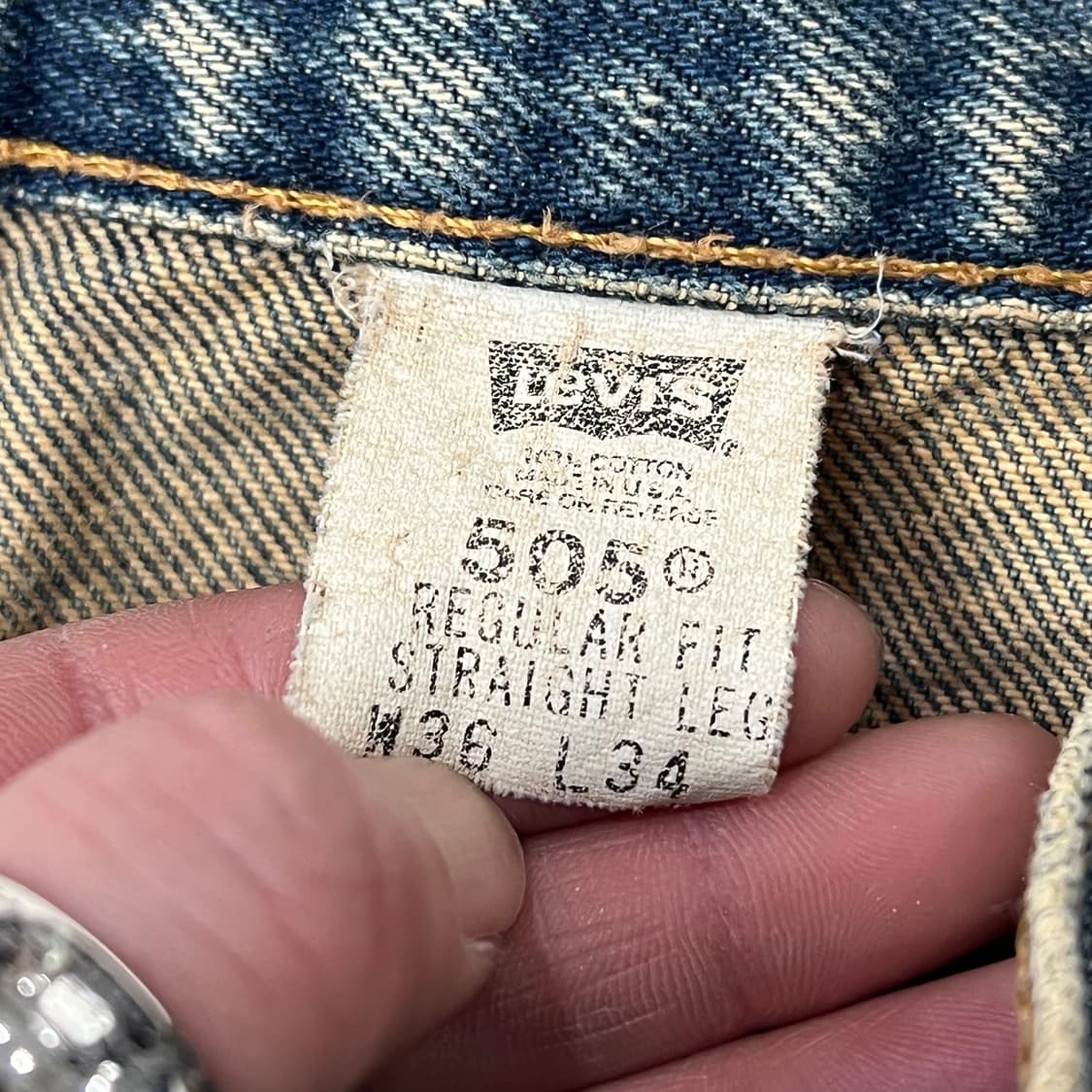 usa 리바이스 디스트로이드 데님팬츠 s09580 상품이미지7