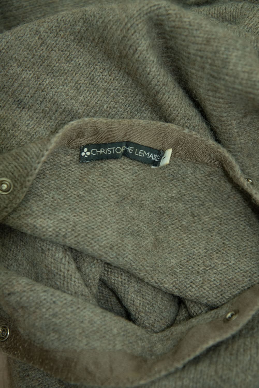 Christophe lemaire 90s alpaca snap knit 상품이미지2