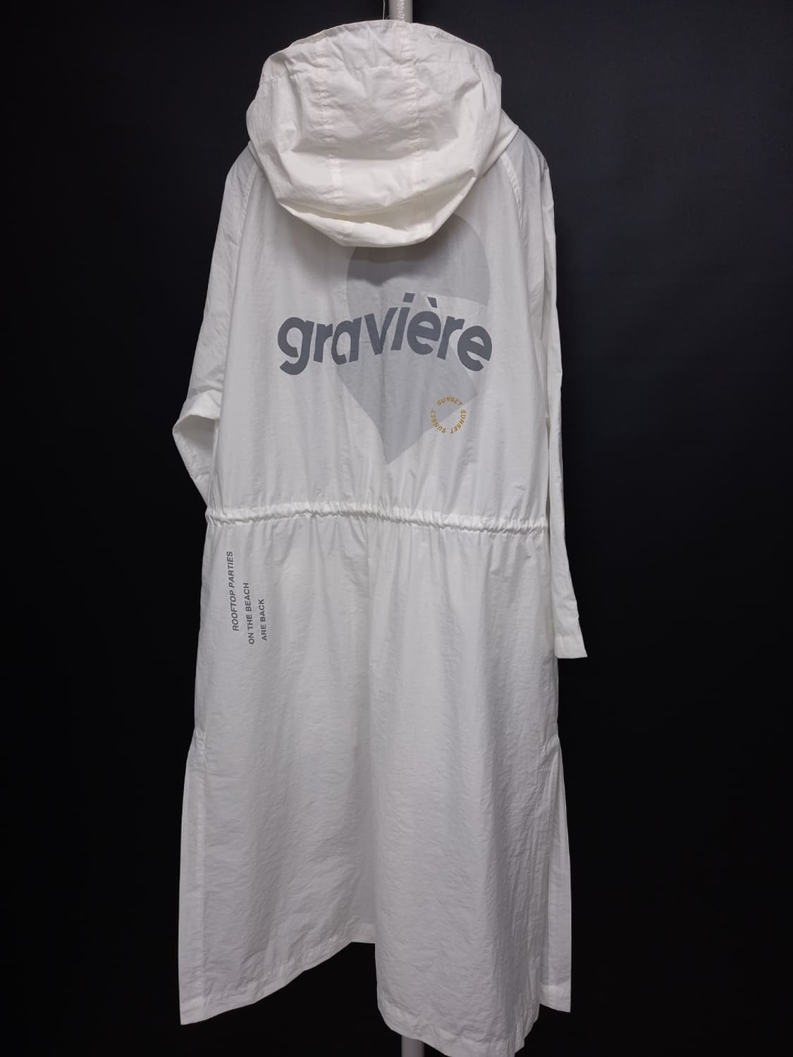 타임 춘하추 맥시 롱 바람막이 F 33-77 상품이미지6