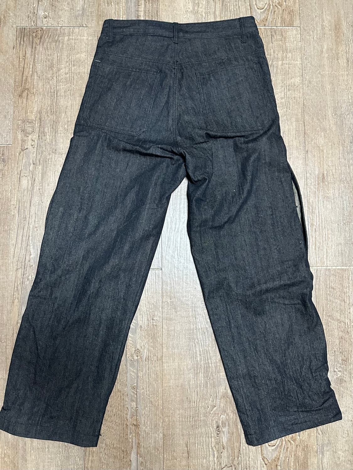 산산기어 데님 웨이브 팬츠 다크 인디고 1사이즈 상품이미지3