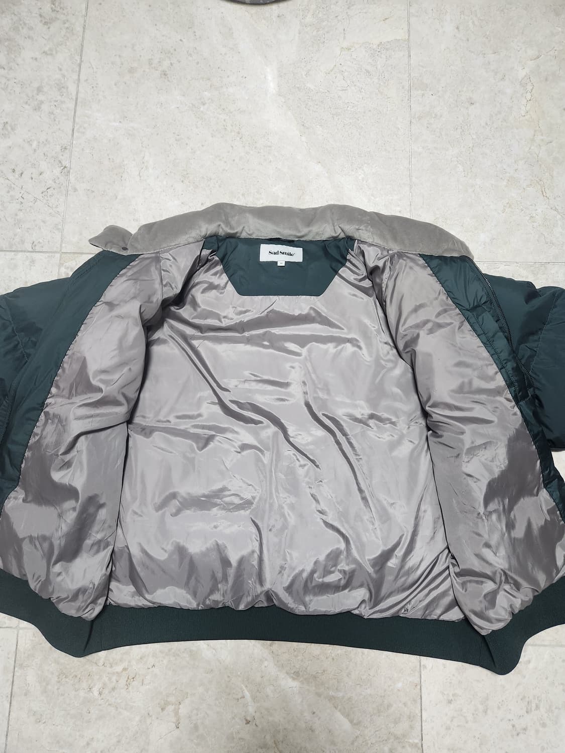커스텀멜로우 새드스마일 푸퍼 다운 점퍼(M) 상품이미지6