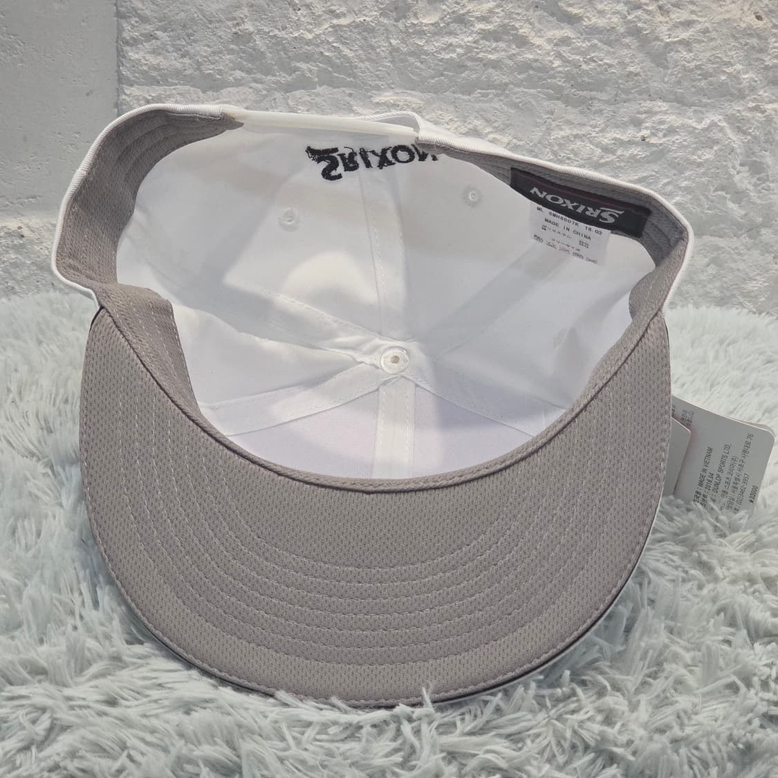 L4-5:스릭슨 화이트 스냅백 56-58cm (Srixon) 상품이미지6