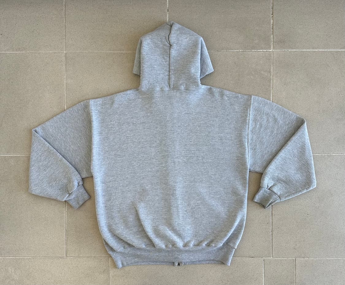 90s 빈티지 러셀 후드집업 그레이 L 상품이미지2