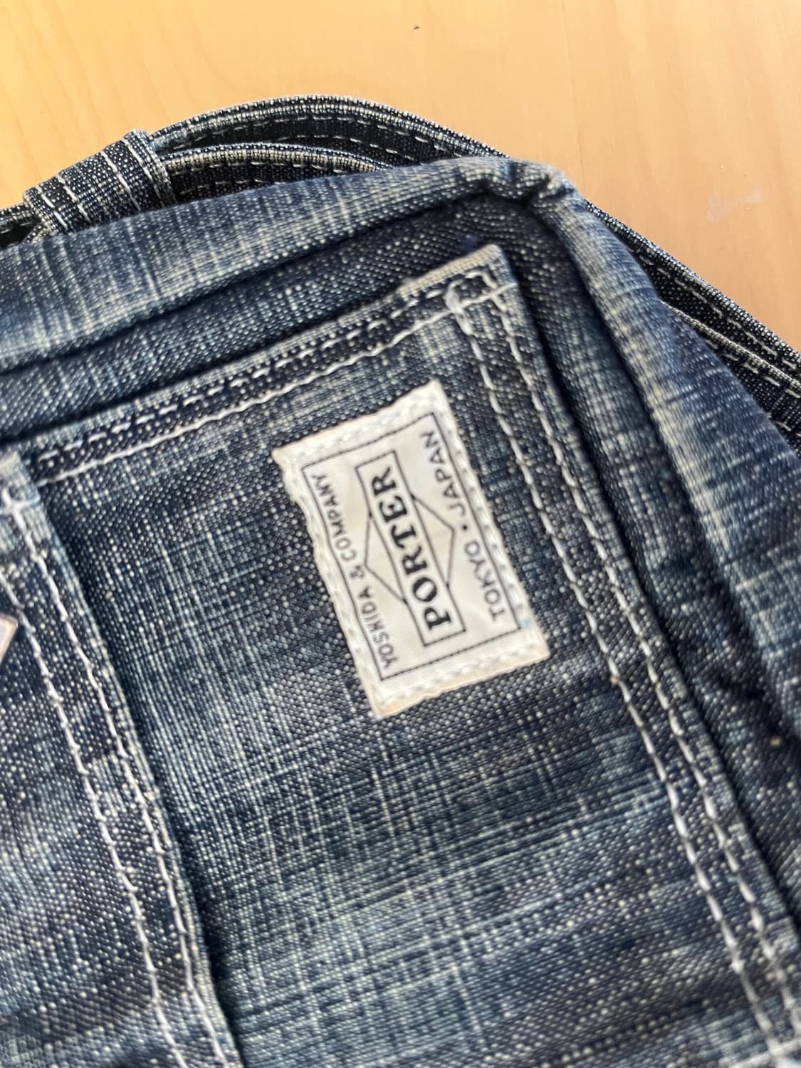 요시다포터 데님 크로스백 상품이미지5