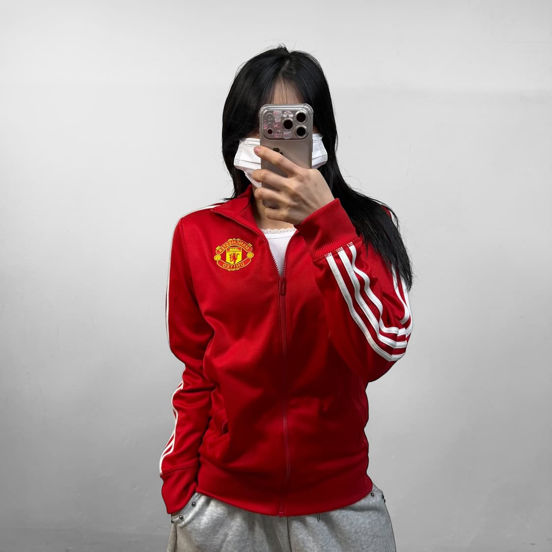 아디다스 맨체스터유나이티드 트랙탑 져지 레드 상품이미지1