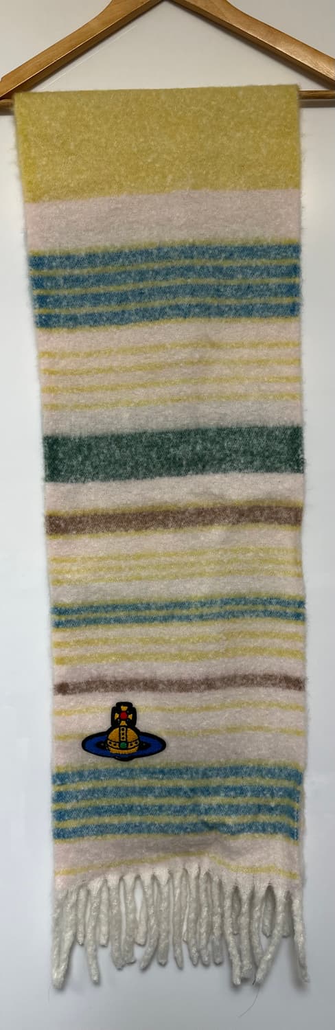 비비안웨스트우드 스트라이프 머플러 상품이미지2