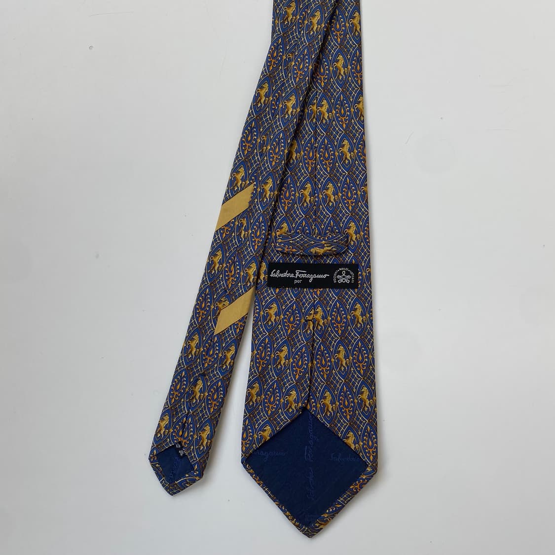 신형라벨 페레가모(Ferragamo) 명품 정품 넥타이 상품이미지3