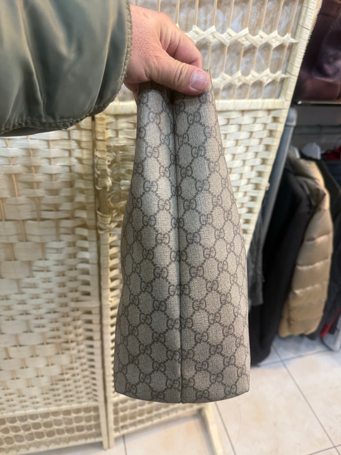 정품 구찌 GG 쇼퍼백 팝니다 상품이미지5