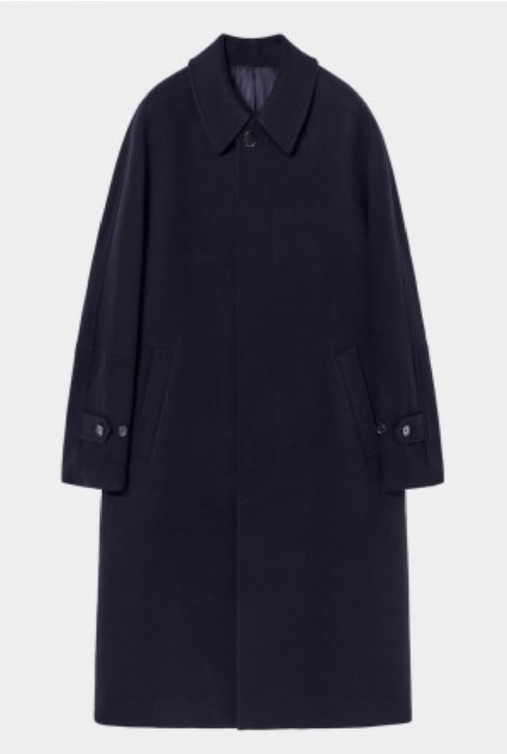 [52] 마마가리 수티앵 발마칸 코트 다크네이비 상품이미지1