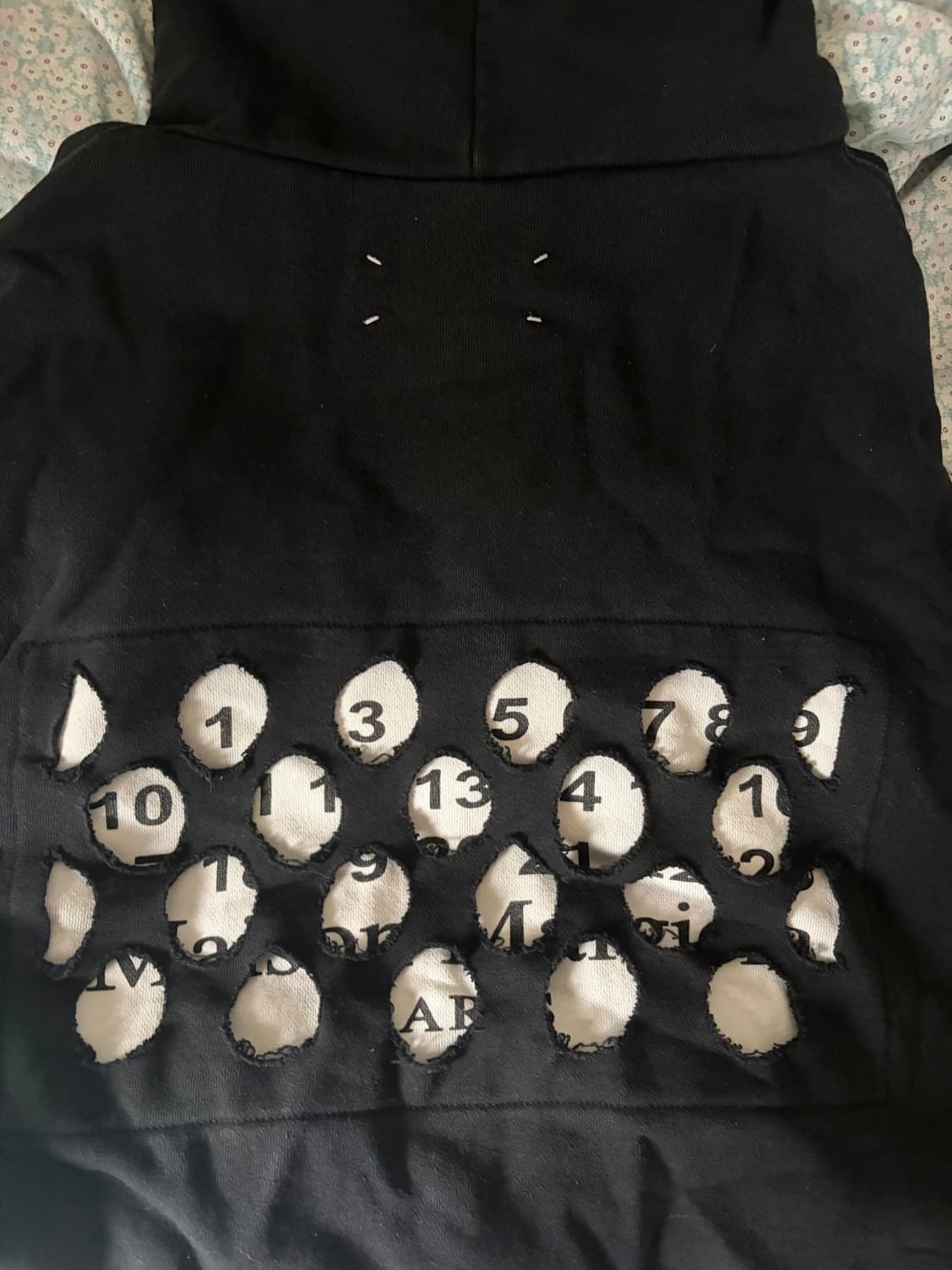 메종 마르지엘라 디트로이트 후드 블랙 50 상품이미지1