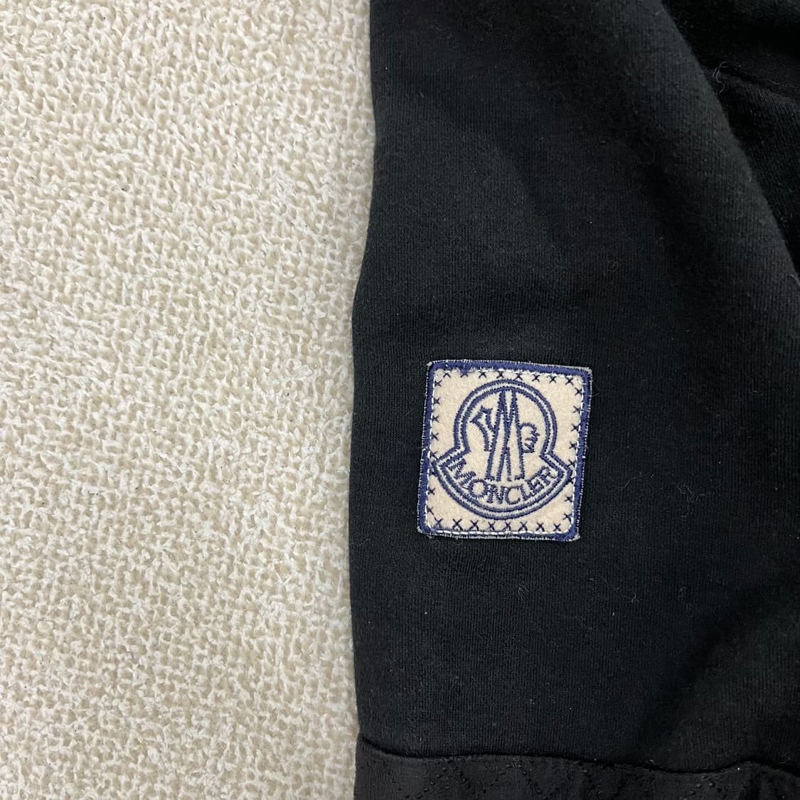 [L] 빈티지 블랙 와펜 후드 집업 자켓 0114M1 상품이미지6