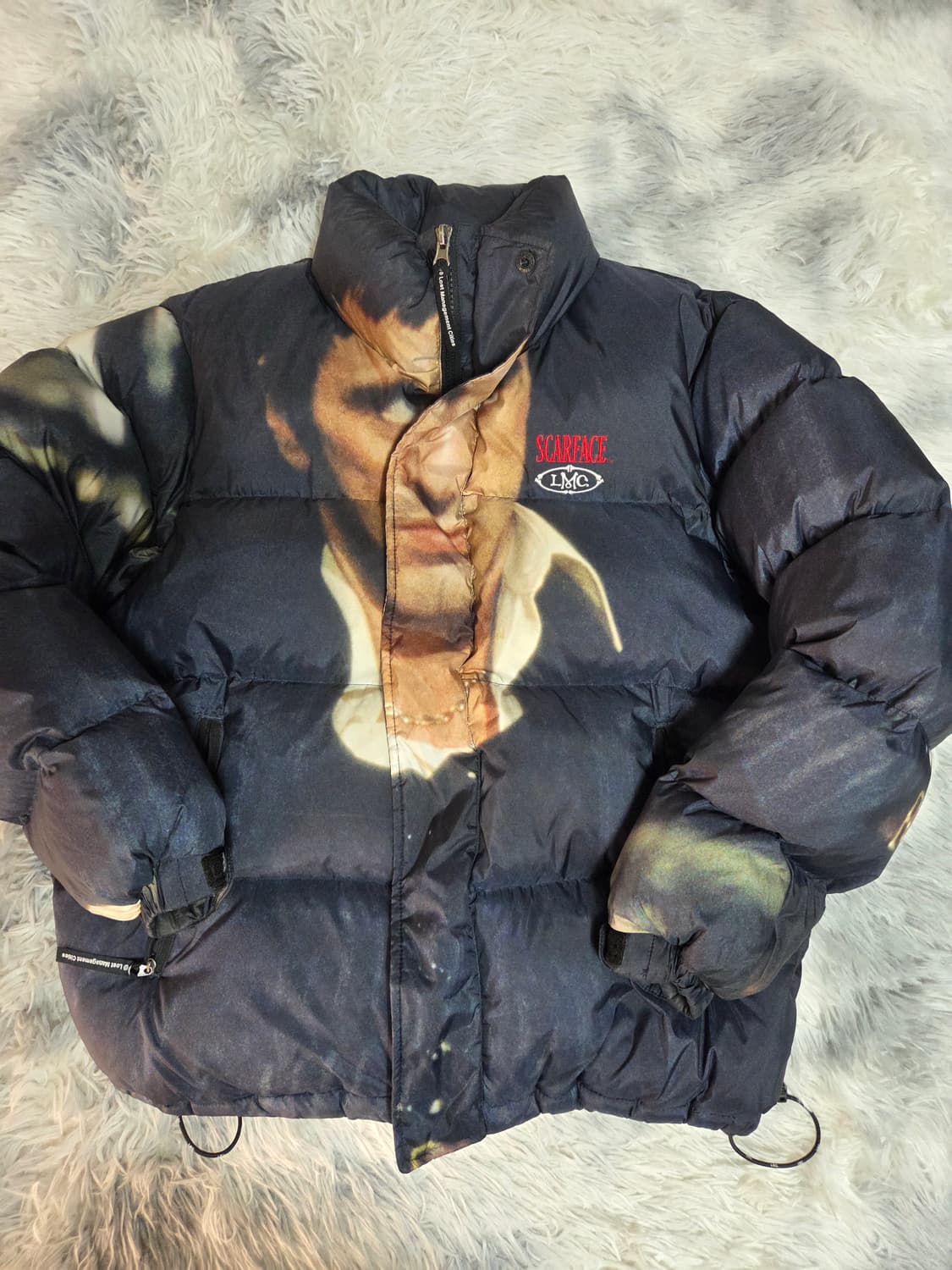 lmc x 스카페이스 패딩 s사이즈 상품이미지2