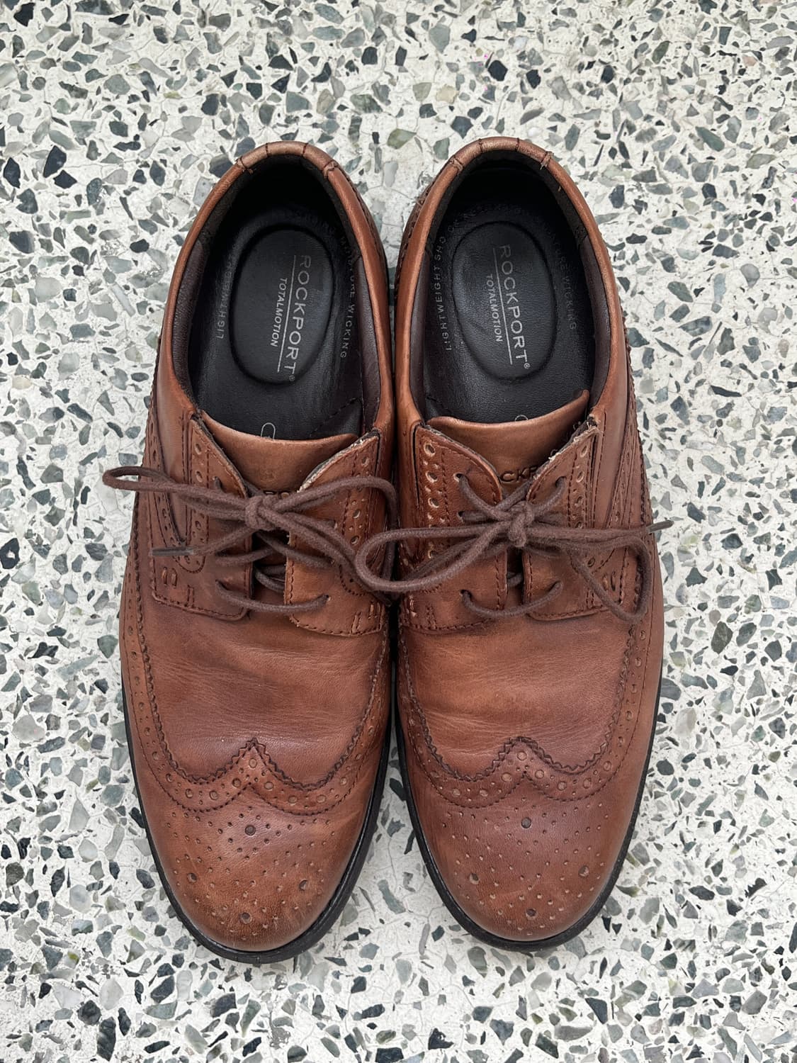 락포트 rockport 토탈모션 아말피 윙팁 TAN 255mm 상품이미지2