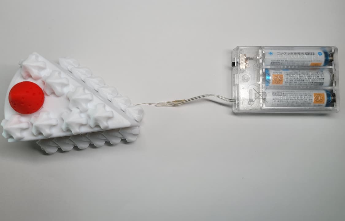 딸기 케이크 3d 램프 led 무드등 조명 y2k 갸루 상품이미지8