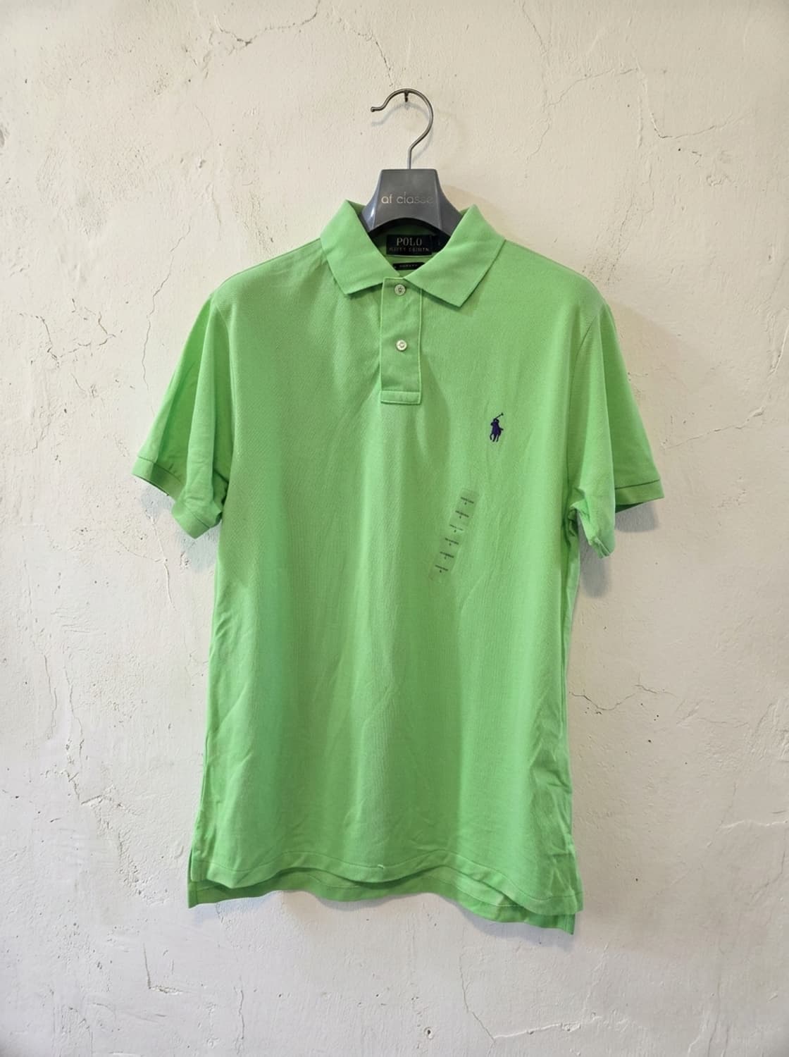 폴로 랄프로렌 남성 카라티 L 라임색 미사용 상품이미지1