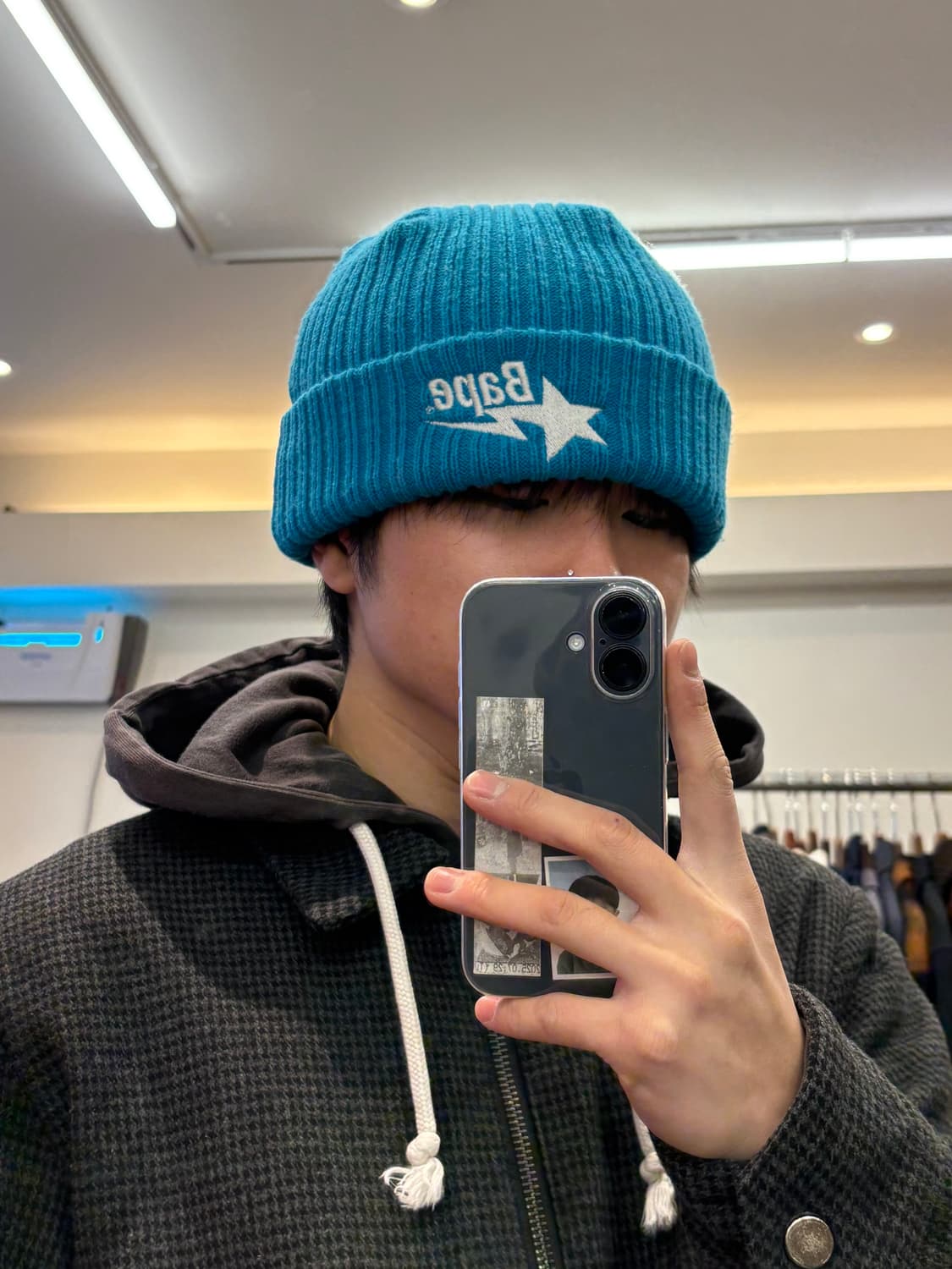 베이프 스타 자수 비니 상품이미지8