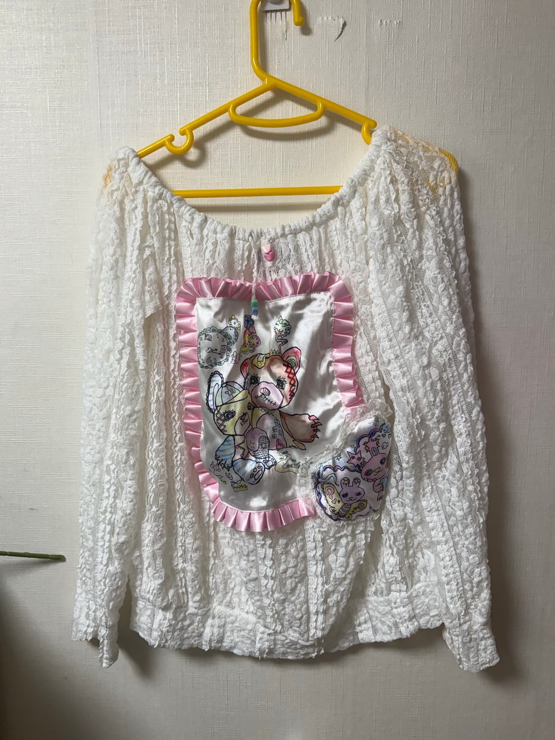 유쓰배쓰 레이스 오프숄더 상품이미지4