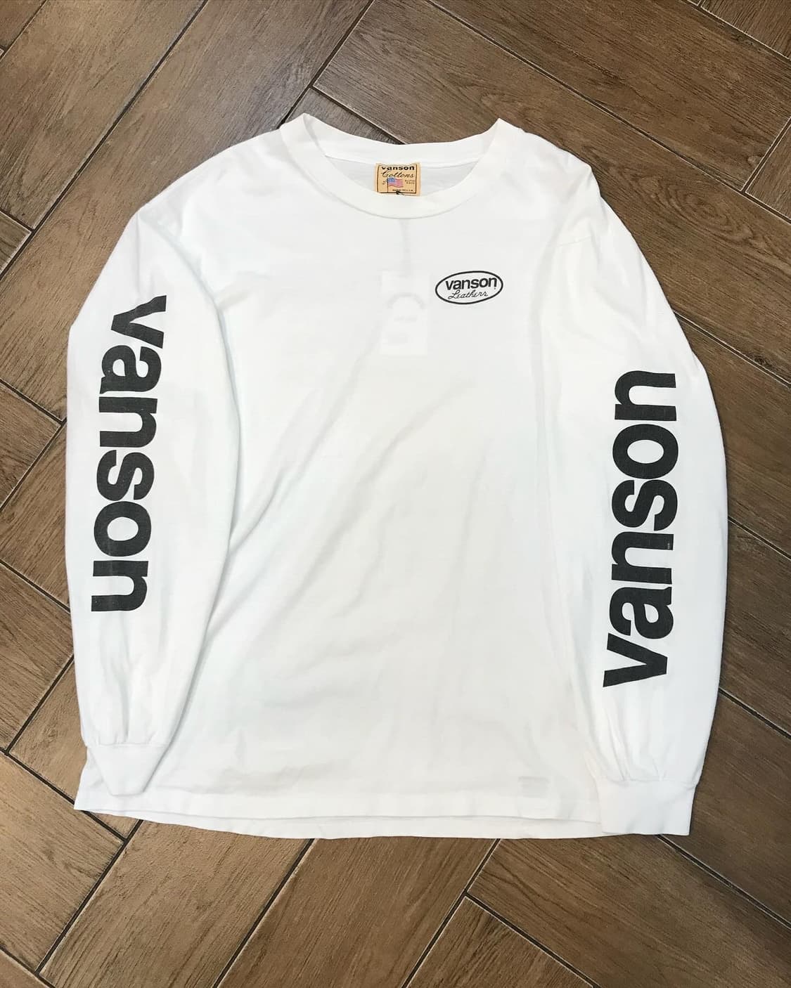 Vanson Skull Logo Long Sleeves 상품이미지6