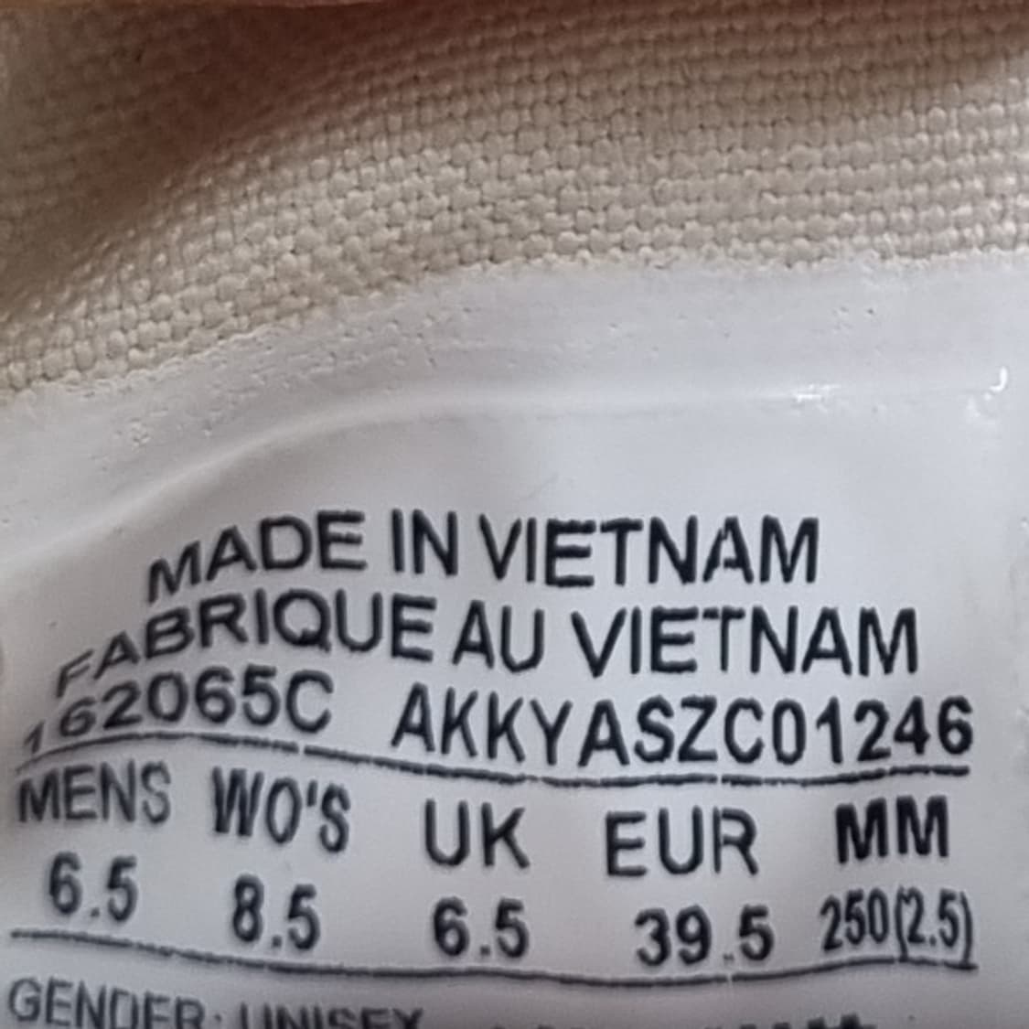 컨버스 척70 화이트 스니커즈 250 상품이미지6