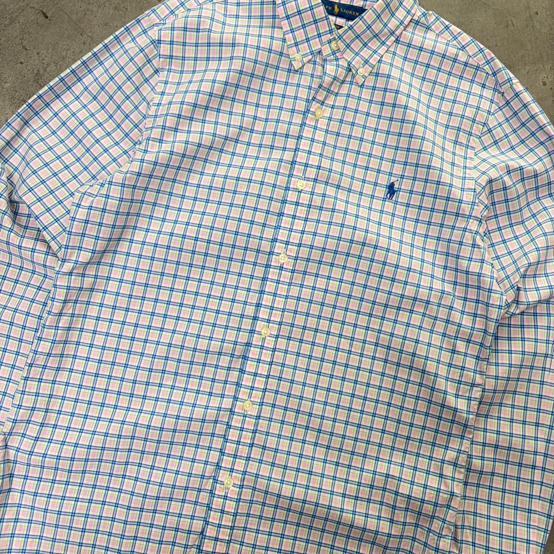 폴로 체크 셔츠[2224] 상품이미지4