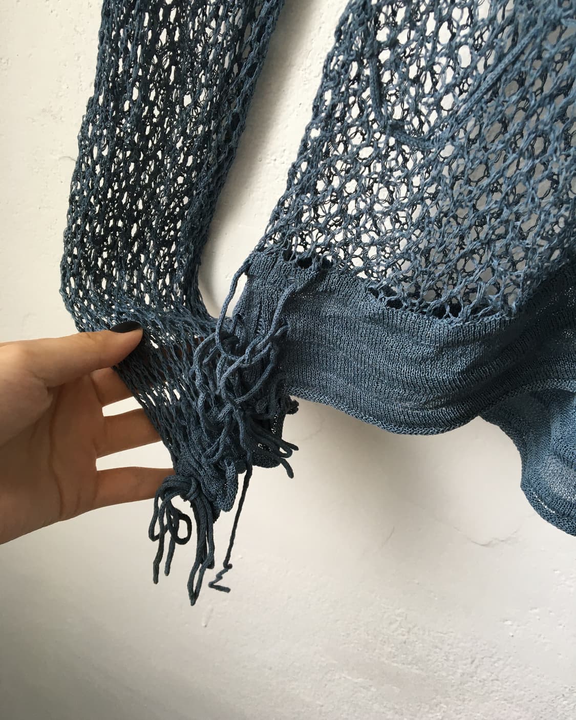 Crochet point see through zip up 상품이미지4