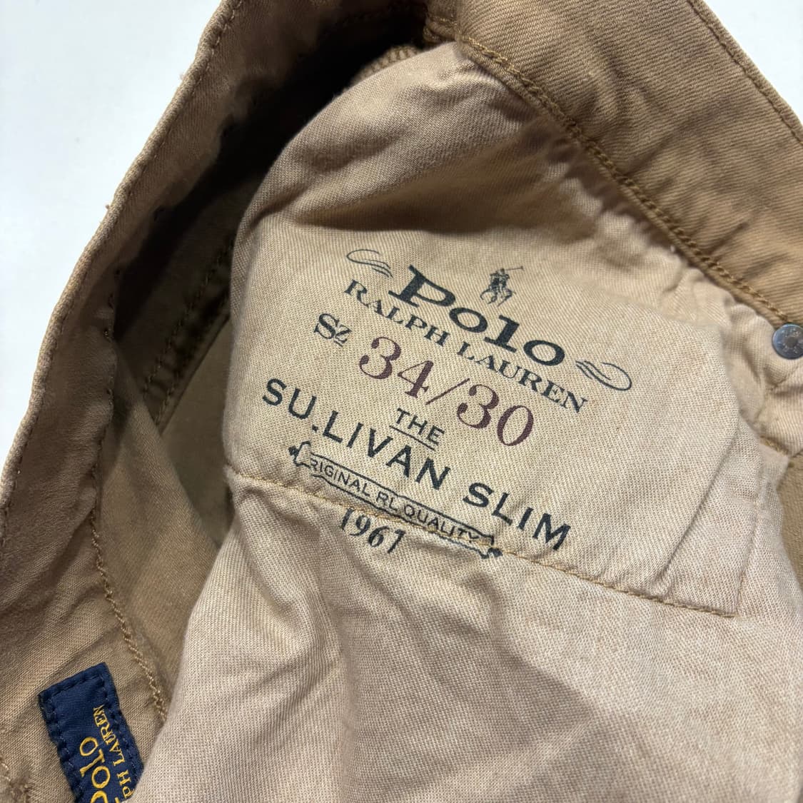 [34x30] 폴로 랄프로렌 베이지 면바지 팬츠 C389 상품이미지8