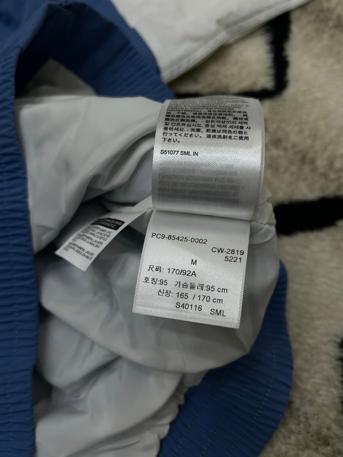 [M]리바이스 오버핏 배색 바람막이 상품이미지6