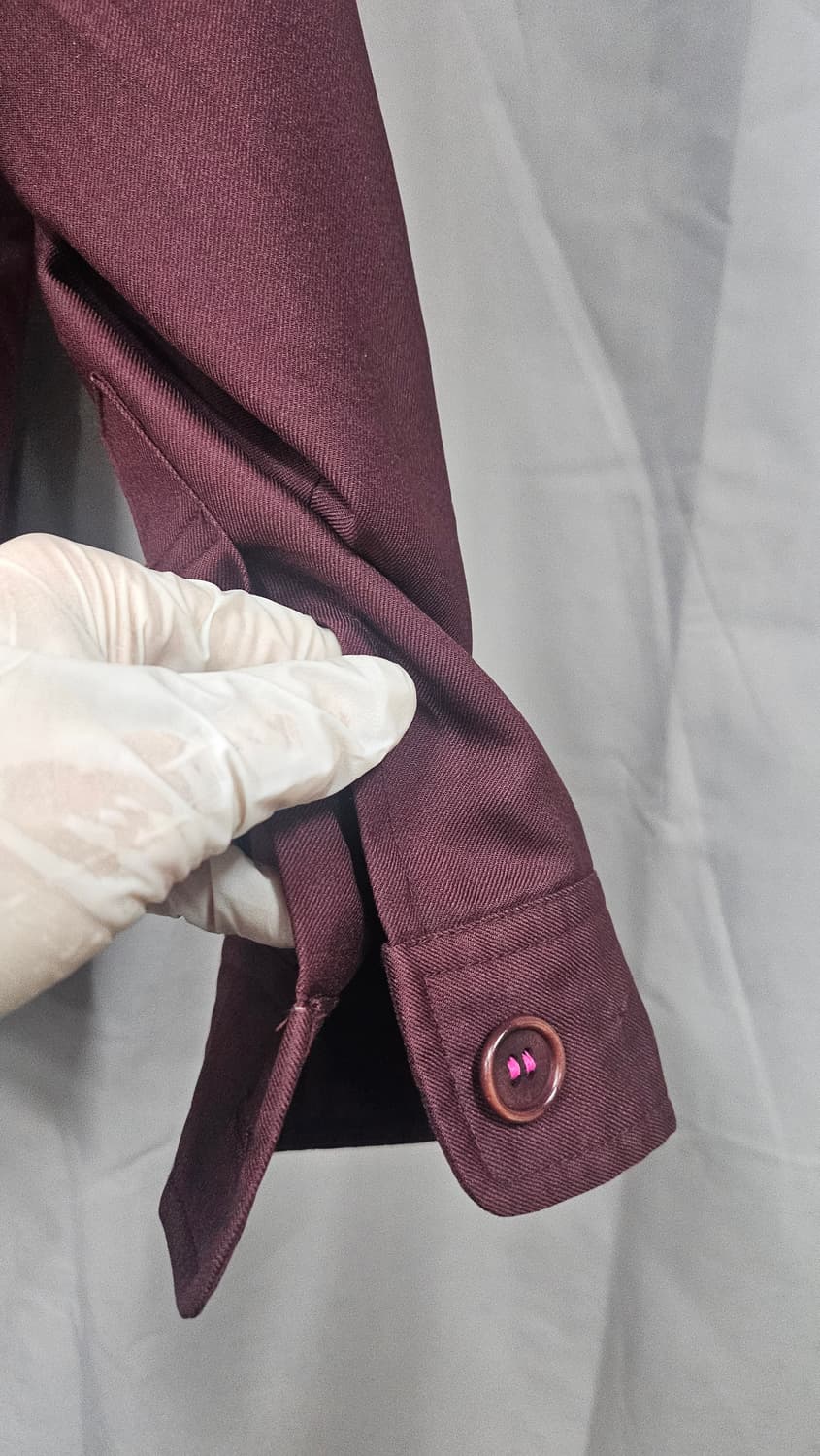 입생로랑 버건디 봄버 자켓 95 상품이미지4