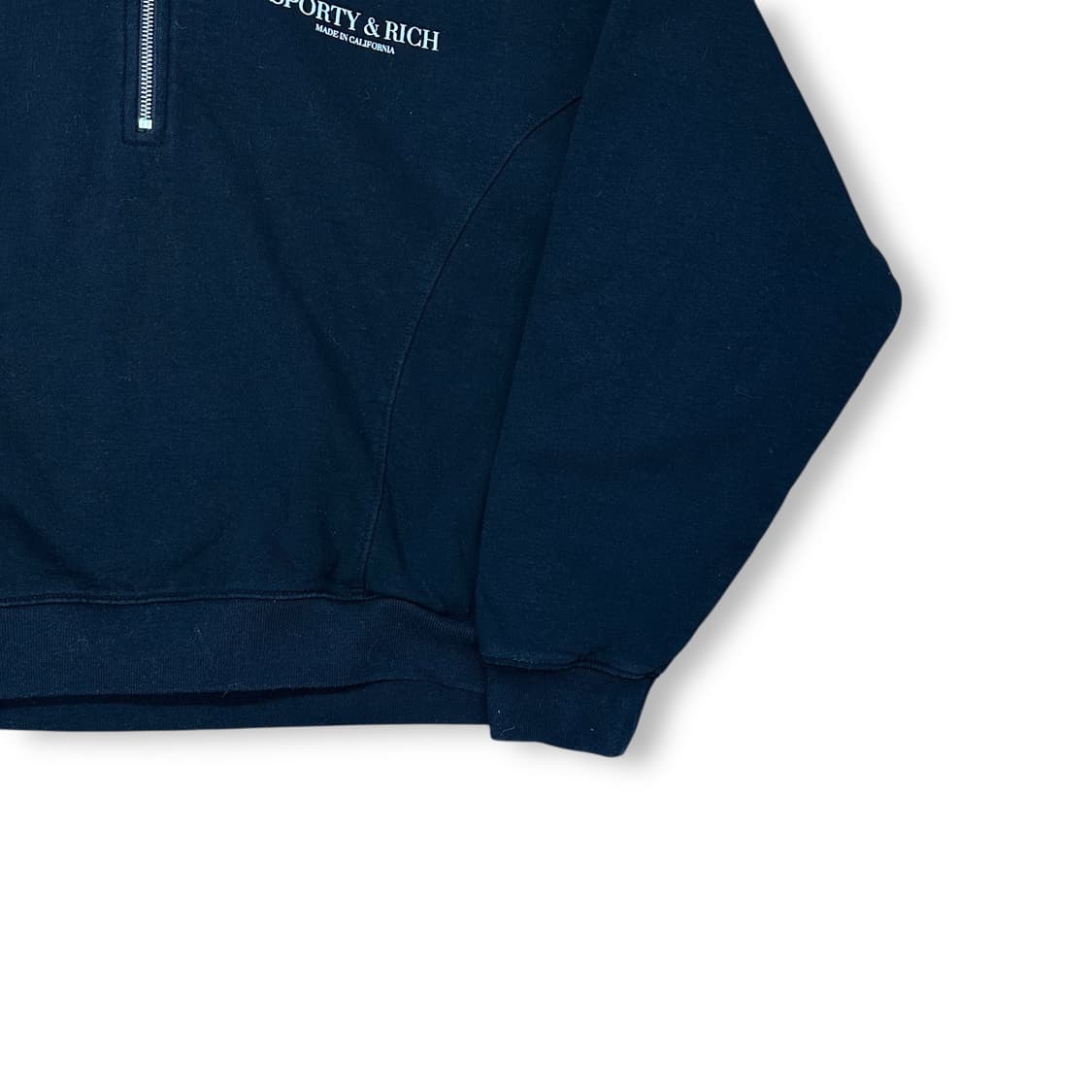 스포티앤리치 하프집업 맨투맨 상품이미지3