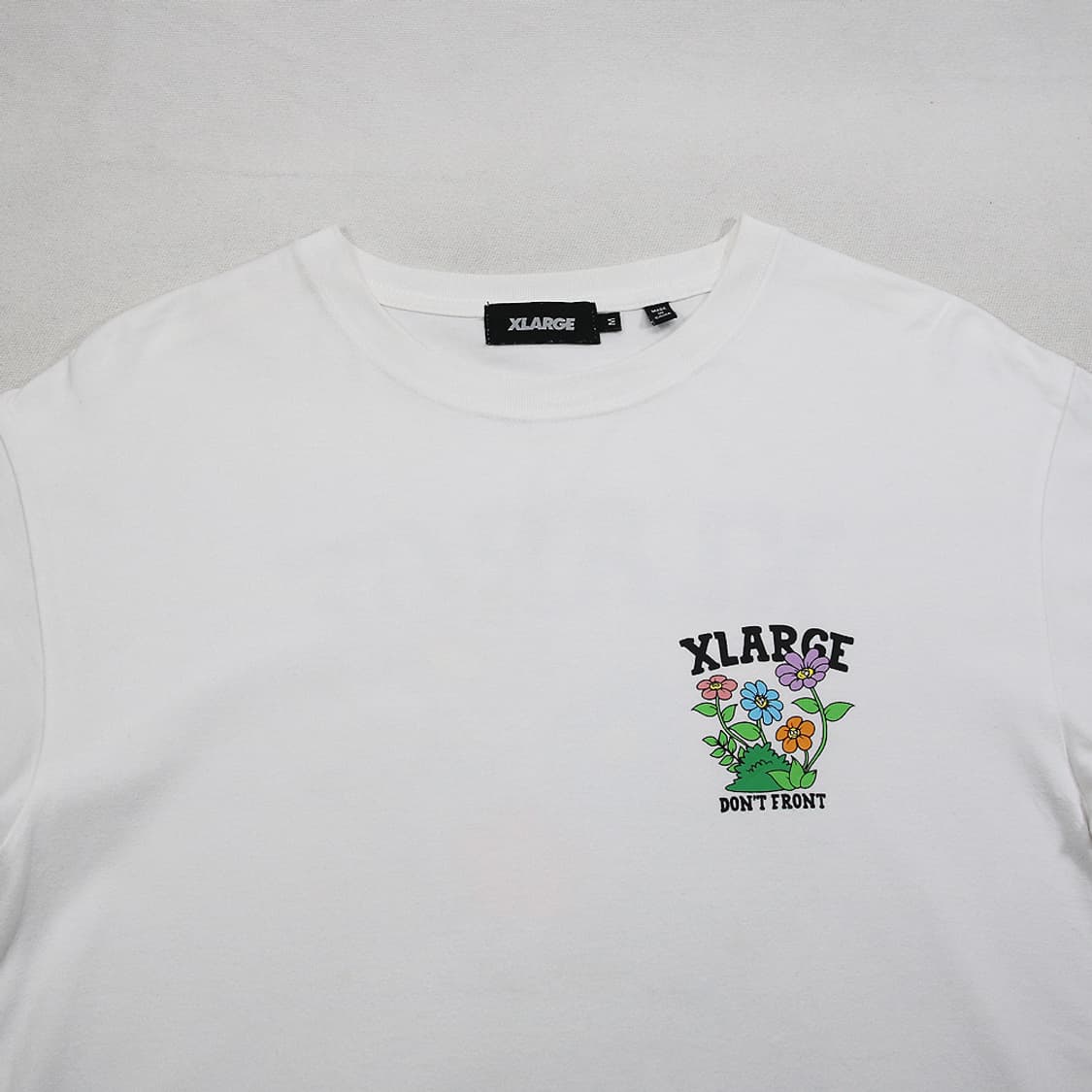 (착용컷) XLARGE 프린팅 반팔 티셔츠 (남성용 100) 상품이미지4