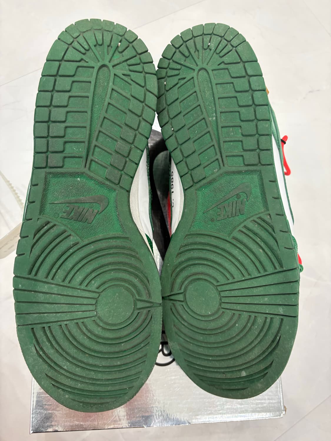 오프화이트 나이키 덩크 그린 290 상품이미지5