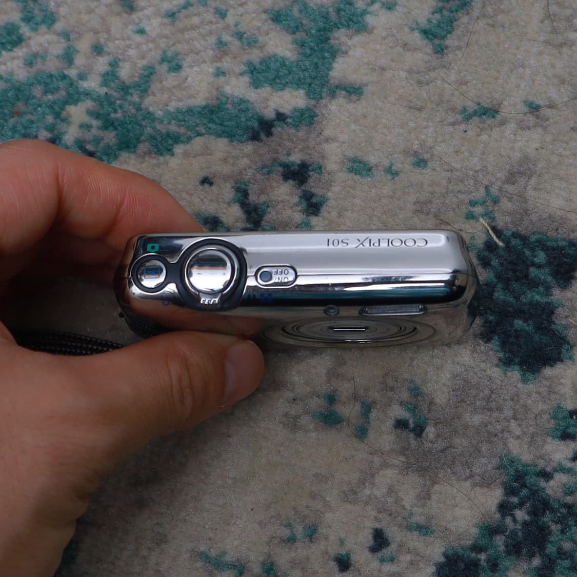 Nikon 니콘 쿨픽스 s01 coolpix s01 실버 빈티지 디카 상품이미지6