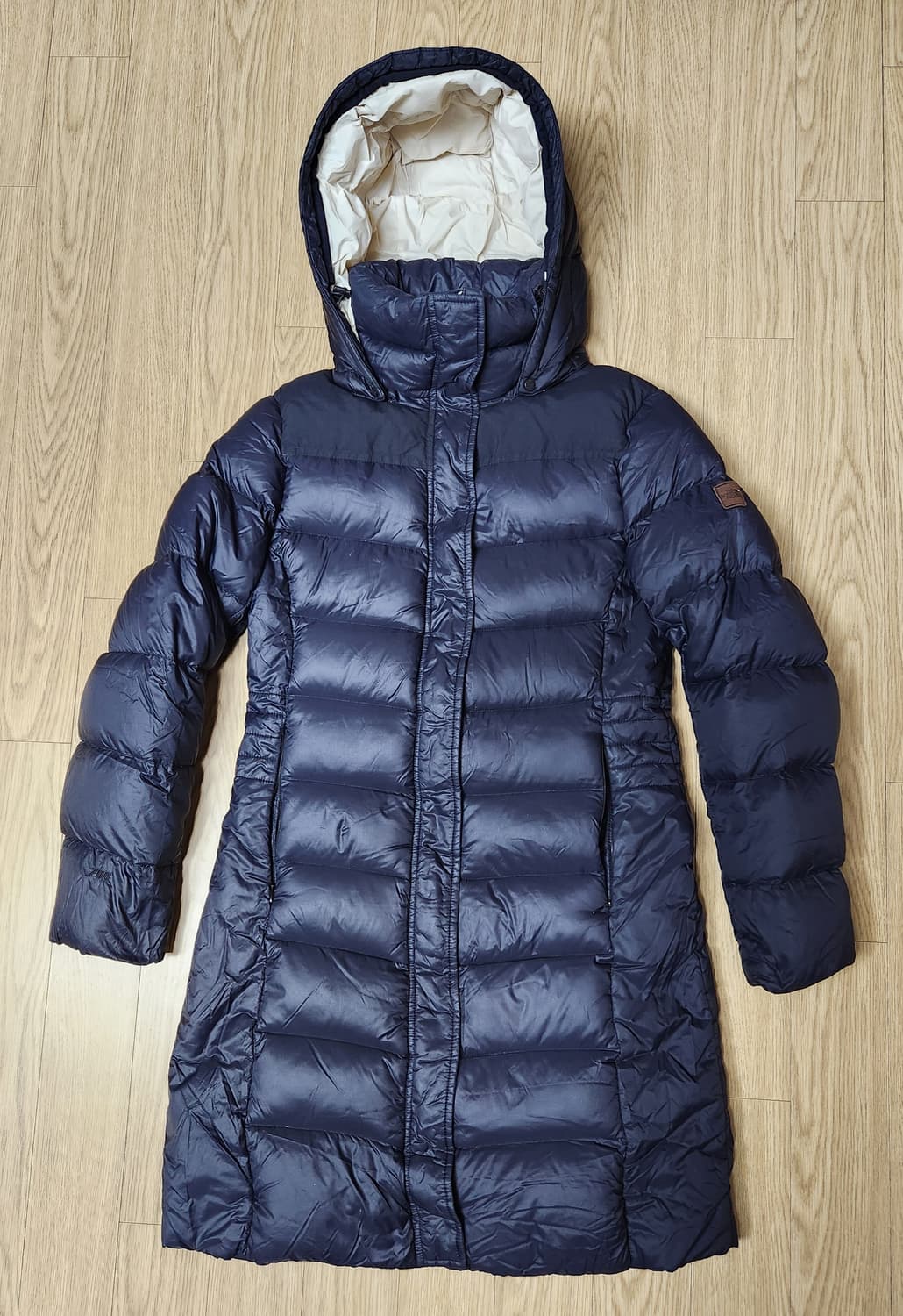 노스페이스 우먼 화이트라벨 몬타누스 롱 구스다운 쟈켓, 롱 구스다운 점퍼 상품이미지1