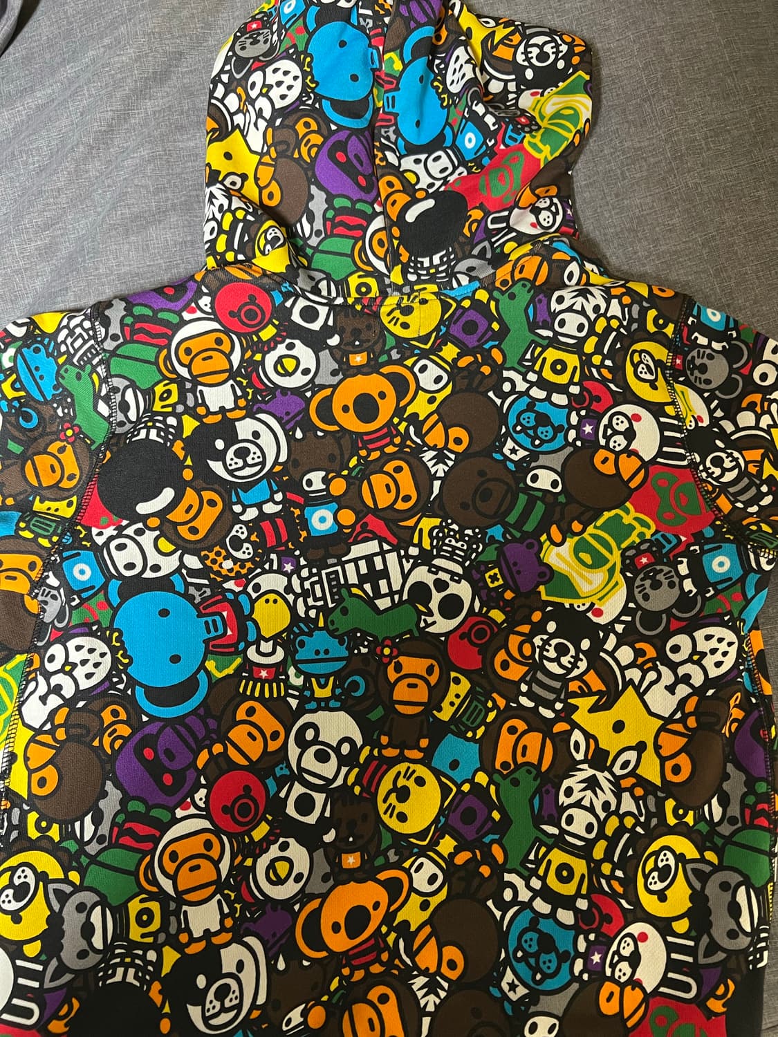 베이프 베이비 마일로 후드집업 상품이미지4