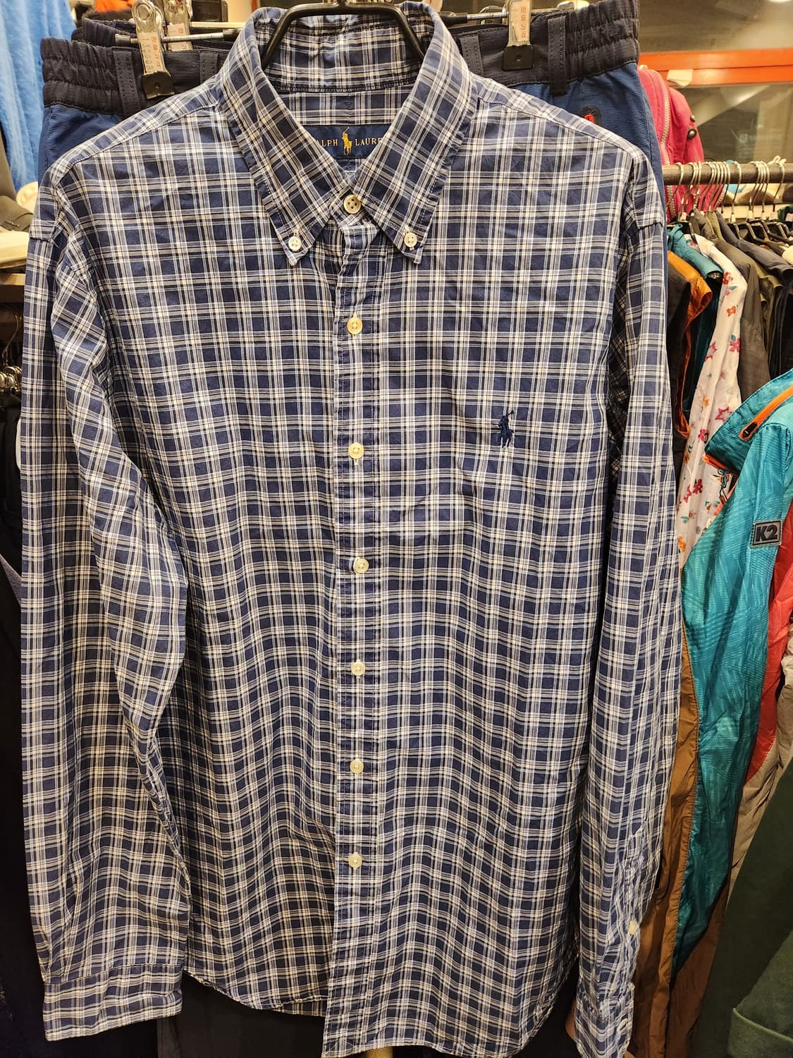 랄프로렌 체크 셔츠 상품이미지1