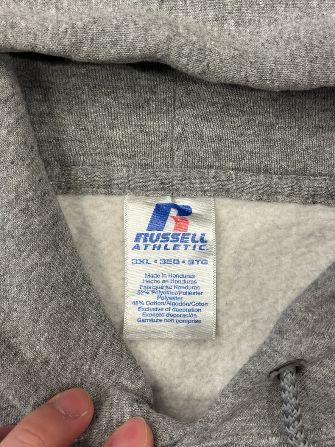 러셀 애슬레틱 무지 후드티 3XL 상품이미지4