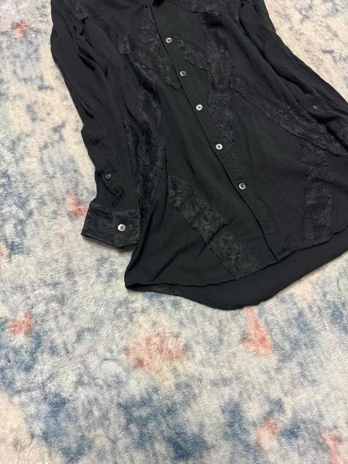 Civarize frill bondage rayon shirts 상품이미지5