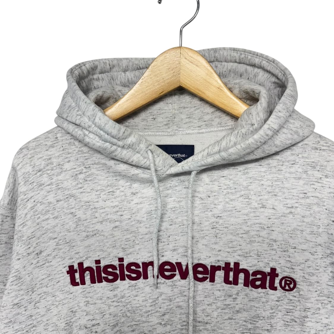 디스이즈네버댓 자수로고 후드티 상품이미지2