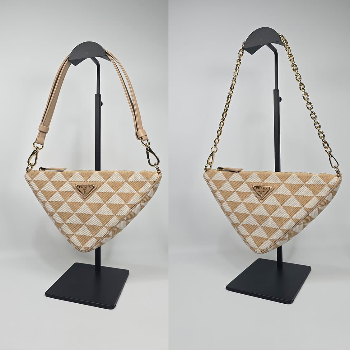 프라다 자수 패브릭 미니백 상품이미지2