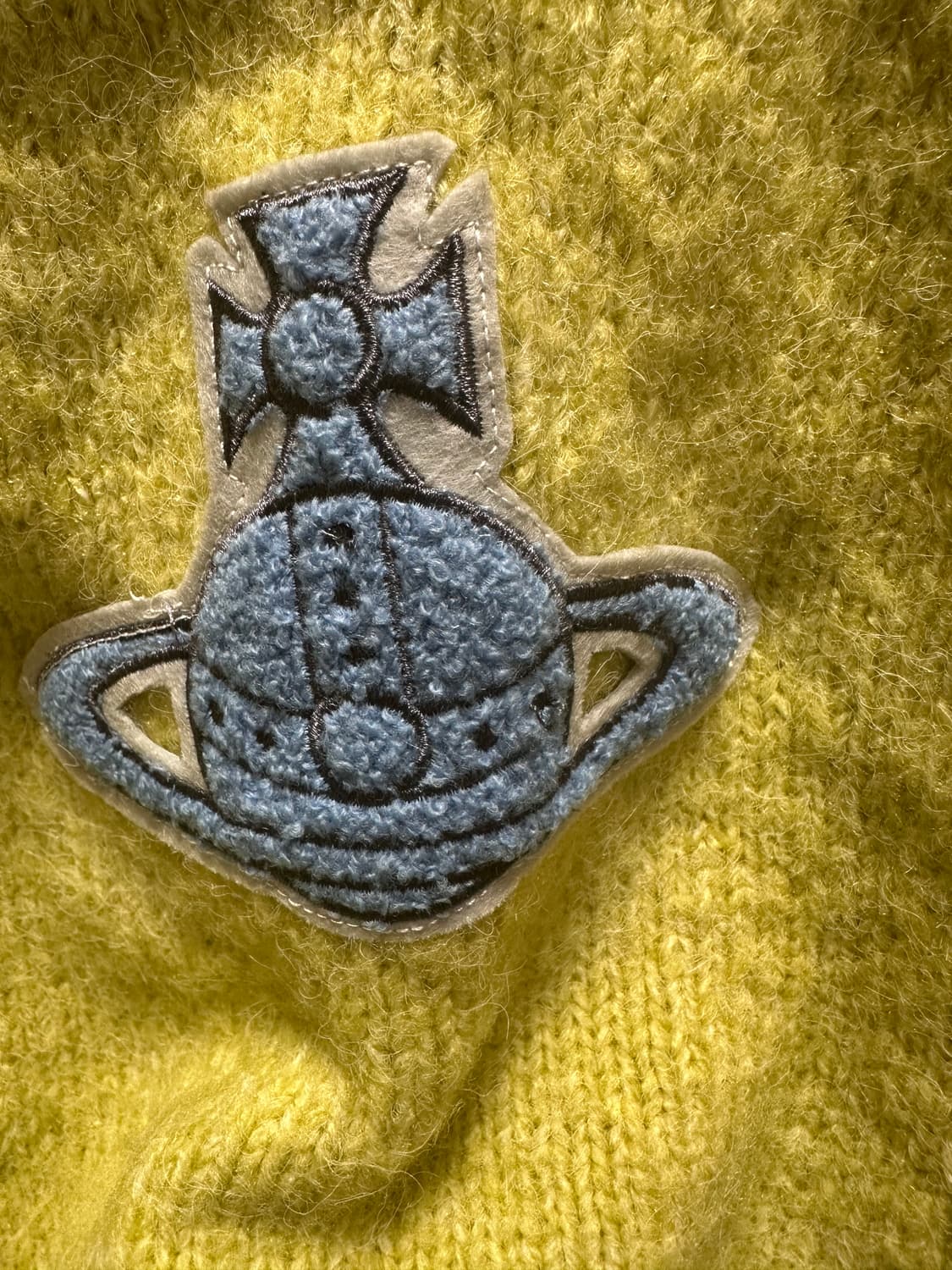 비비안웨스트우드일본판레드라벨 울 모헤어니트 가디건 남여공용 상품이미지6