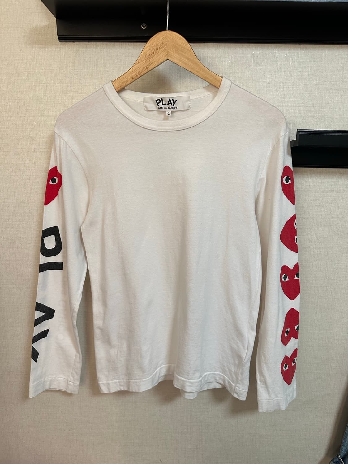 꼼데가르송 롱슬리브  S 상품이미지1