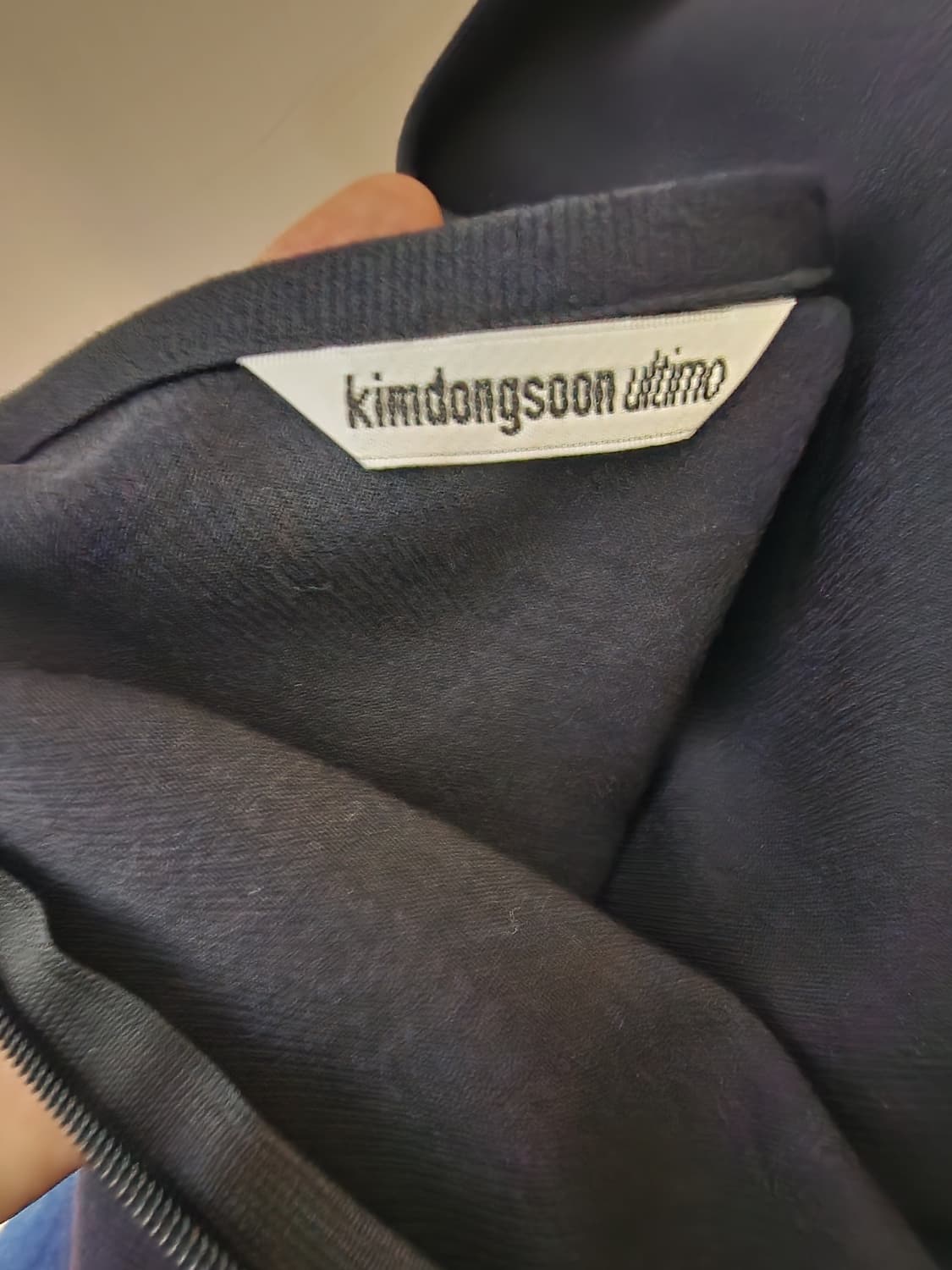 김동순 울티모 패턴 배색 원피스 FREE 상품이미지4