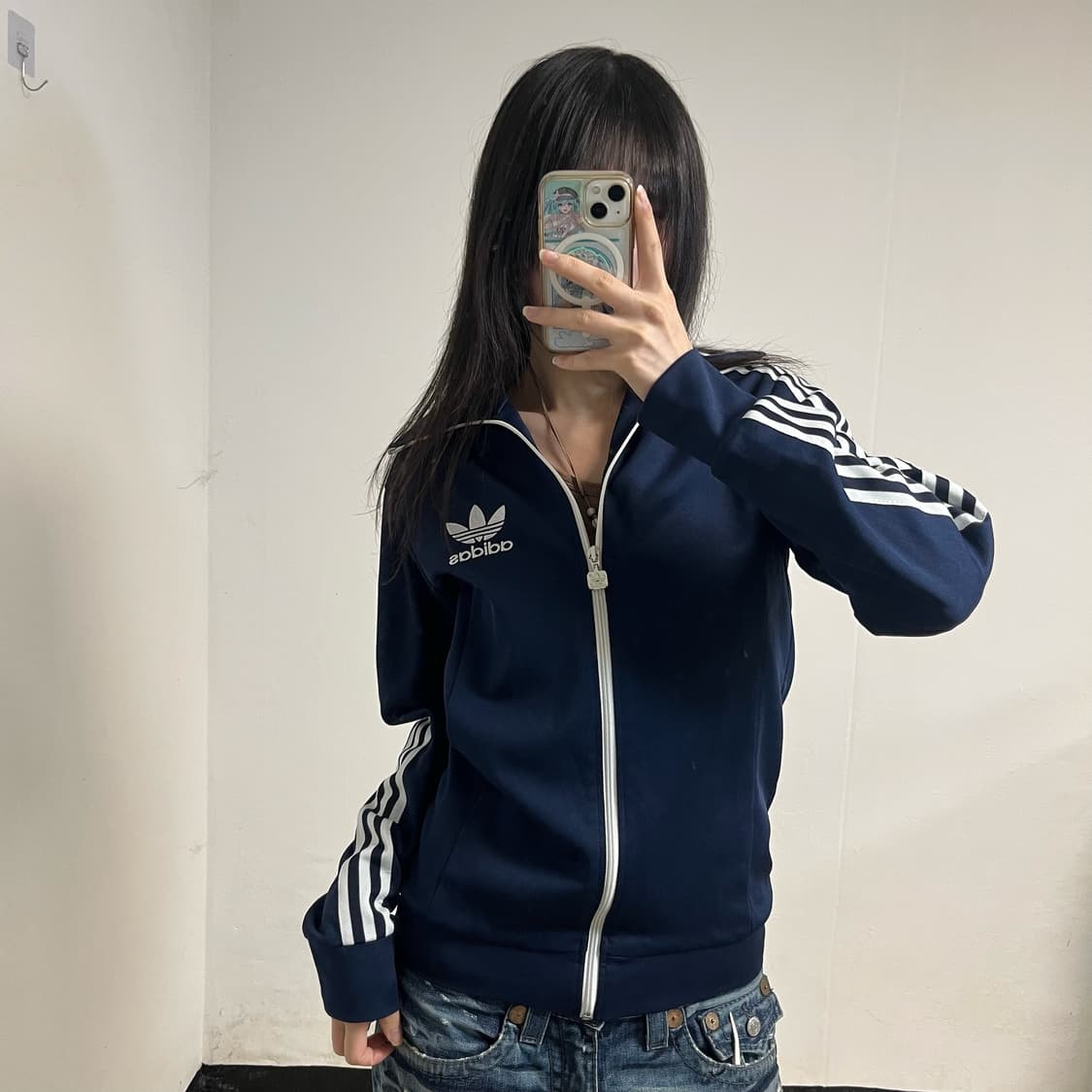 Adidas Navy Europa Track Jacket 상품이미지1