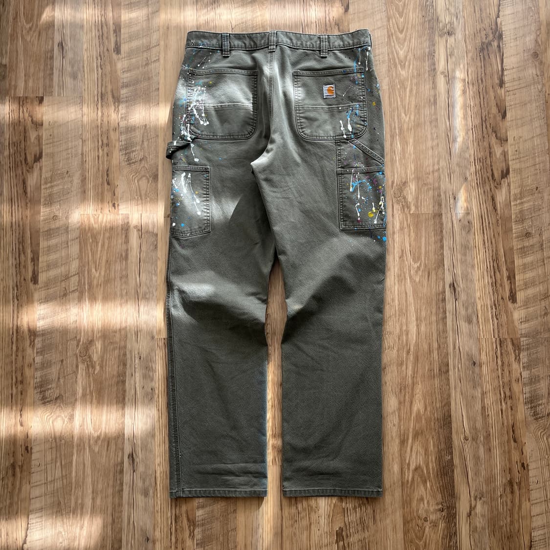 칼하트 페인팅커스텀 워크팬츠 [35] 상품이미지1