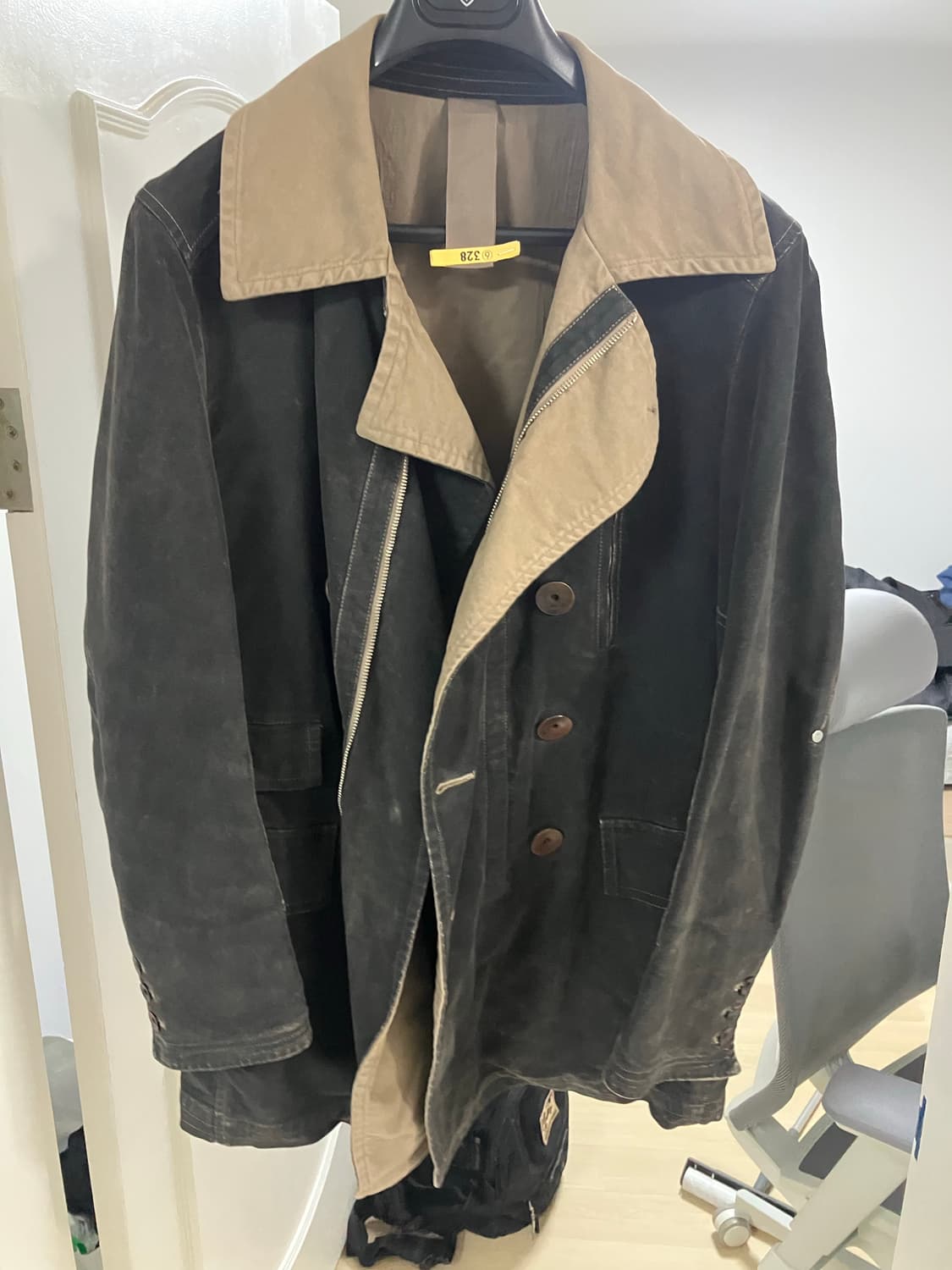 케네스 콜 스웨이드? 자켓 상품이미지1