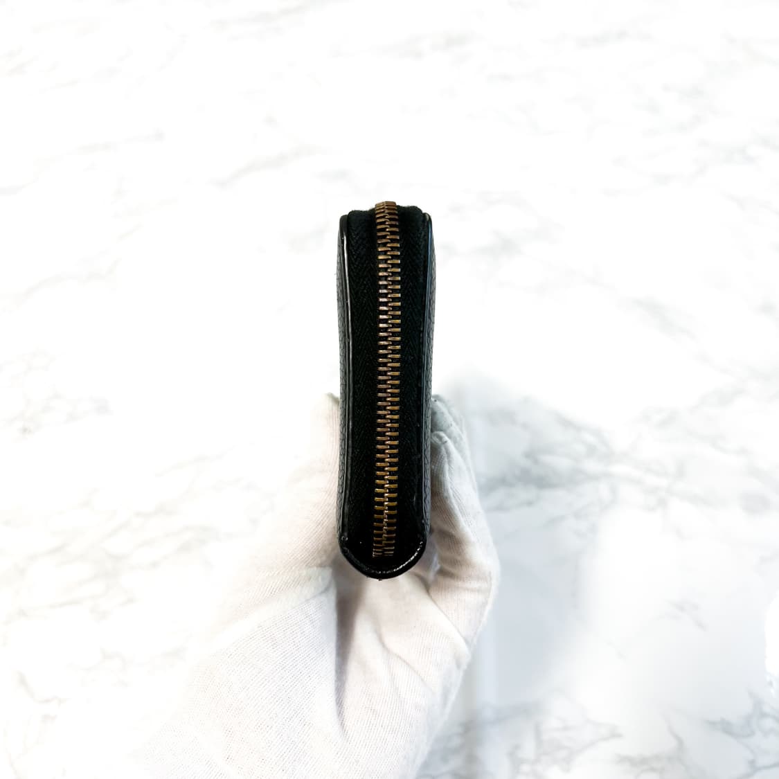 구찌 띠로고 지퍼 장지갑 상품이미지7